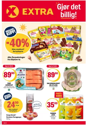 Coop Extra-katalog | Aktuelle tilbud og kampanjer | 2025-06-09T00:00:00.000Z - 2025-06-15T00:00:00.000Z