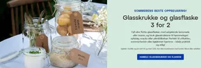 Lagerhaus-katalog i Oslo | Glasskrukke og glasflaske 3 for 2 | 2025-06-09T00:00:00.000Z - 2025-06-22T00:00:00.000Z