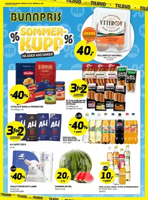 Bunnpris-katalog | Nye tilbud å oppdage | 2025-06-10T00:00:00.000Z - 2025-06-15T00:00:00.000Z