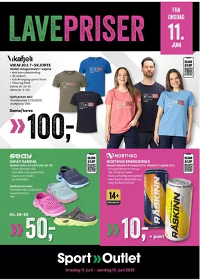 Sport Outlet-katalog | Våre beste kupp | 2025-06-11T00:00:00.000Z - 2025-06-15T00:00:00.000Z