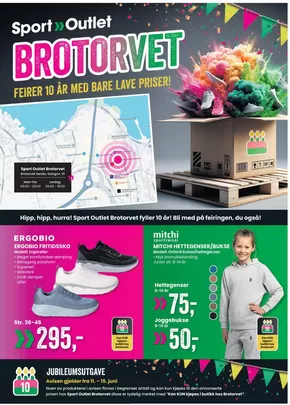 Sport Outlet-katalog i Ålesund | Flotte rabatter på utvalgte produkter | 2025-06-11T00:00:00.000Z - 2025-06-15T00:00:00.000Z