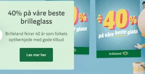Brilleland-katalog i Tromsø | 40% på våre beste brilleglass | 2025-06-11T00:00:00.000Z - 2025-06-28T00:00:00.000Z