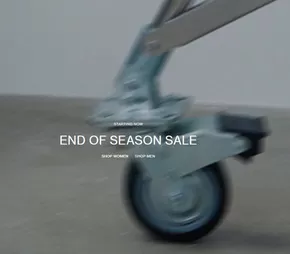 End of season sale