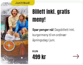 Tusenfryd-katalog i Oslo | Junitilbud! | 2025-06-12T00:00:00.000Z - 2025-06-30T00:00:00.000Z