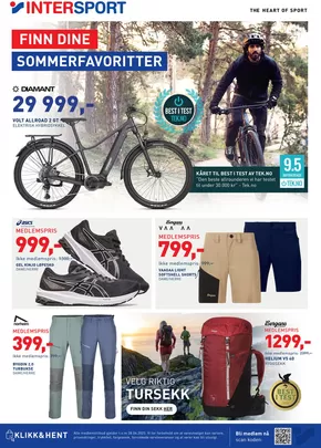 Intersport-katalog | Finn dine Sommerfavoritter | 2025-06-12T00:00:00.000Z - 2025-06-28T00:00:00.000Z