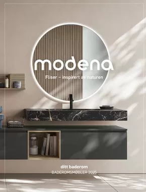 Modena Fliser-katalog | Modena Fliser Baderomskatalogen 2025 | 2025-06-13T00:00:00.000Z - 2025-12-31T00:00:00.000Z