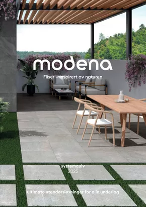 Modena Fliser-katalog | Modena Fliser Systemgulv 2024 | 2025-06-13T00:00:00.000Z - 2025-06-27T00:00:00.000Z