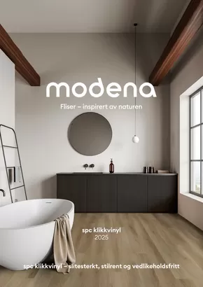 Modena Fliser-katalog i Harstad | Modena Fliser Spc Klikkvinyl | 2025-06-13T00:00:00.000Z - 2025-06-27T00:00:00.000Z