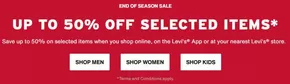 Levi's-katalog | Up to 50% off selected items | 2025-06-13T00:00:00.000Z - 2025-06-27T00:00:00.000Z
