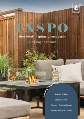 Talgø-katalog i Honningsvåg | Talgø - INSPO – utgave 1 | 2025-06-14T00:00:00.000Z - 2025-06-28T00:00:00.000Z