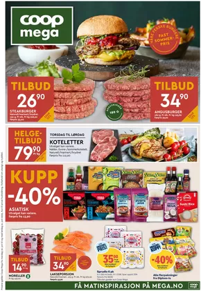 Coop Mega-katalog i Aukra | Aktuelle tilbud og kampanjer | 2025-06-16T00:00:00.000Z - 2025-06-22T00:00:00.000Z