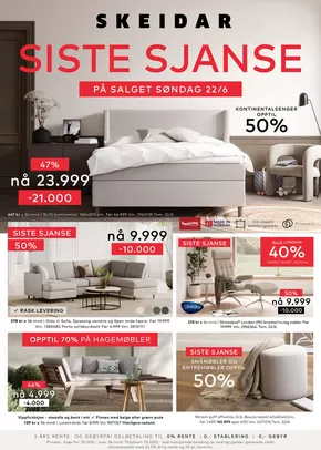 Skeidar-katalog i Lillehammer | Skeidar Kundeavis | 2025-05-19T00:00:00.000Z - 2025-06-22T00:00:00.000Z
