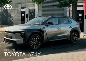 Toyota-katalog i Stryn | bZ4X Kundeavis | 2025-06-16T00:00:00.000Z - 2026-06-16T00:00:00.000Z