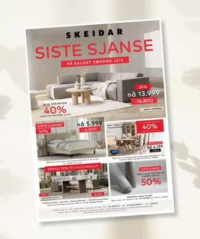 Skeidar-katalog i Godvik | Aktuelle tilbud og kampanjer | 2025-06-17T00:00:00.000Z - 2025-06-22T00:00:00.000Z
