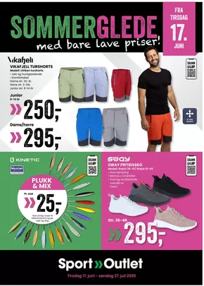 Sport Outlet-katalog i Hønefoss | Aktuelle kupp og tilbud | 2025-06-17T00:00:00.000Z - 2025-07-27T00:00:00.000Z
