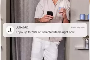 Enjoy up to 70% off selected items right now.