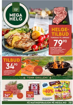 Coop Mega-katalog i Vågå | Våre beste tilbud for deg | 2025-06-16T00:00:00.000Z - 2025-06-22T00:00:00.000Z