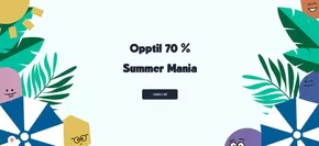 Lekmer-katalog i Sandnes | Opptil 70% Summer Mania | 2025-06-20T00:00:00.000Z - 2025-07-10T00:00:00.000Z