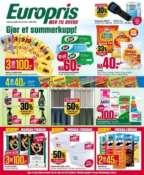 Europris-katalog i Skarnes | Europris DM 26-25 MYBRING | 2025-06-23T00:00:00.000Z - 2025-06-28T00:00:00.000Z