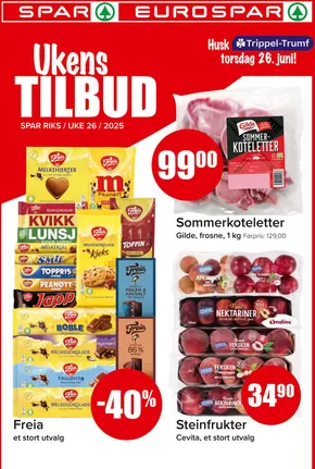 Spar-katalog i Nå | Spar Kundeavis | 2025-06-26T00:00:00.000Z - 2025-06-26T00:00:00.000Z