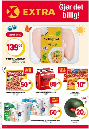 Coop Extra-katalog i Voss | Eksklusive tilbud for våre kunder | 2025-06-23T00:00:00.000Z - 2025-06-29T00:00:00.000Z