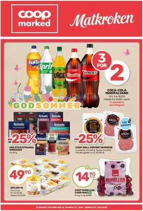 Coop Marked-katalog i Nå | Coop Marked Kundeavis | 2025-06-23T00:00:00.000Z - 2025-06-29T00:00:00.000Z