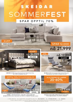 Skeidar-katalog i Førde | Skeidar Kundeavis | 2025-07-07T00:00:00.000Z - 2025-07-07T00:00:00.000Z