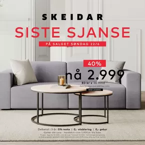 Skeidar-katalog i Bodø | Attraktive spesialtilbud for alle | 2025-06-23T00:00:00.000Z - 2025-07-07T00:00:00.000Z