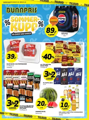Bunnpris-katalog i Deknepollen | Topptilbud for alle kuppjegere | 2025-06-23T00:00:00.000Z - 2025-06-29T00:00:00.000Z