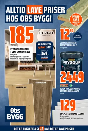 Obs Bygg-katalog | Våre beste kupp | 2025-06-23T00:00:00.000Z - 2025-07-07T00:00:00.000Z
