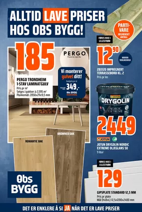 Obs Bygg-katalog | Våre beste kupp | 2025-06-23T00:00:00.000Z - 2025-07-07T00:00:00.000Z