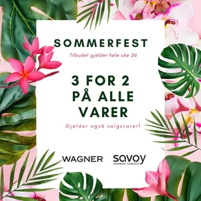 Wagner-katalog i Raufoss | 3 for 2 på alle varer | 2025-06-23T00:00:00.000Z - 2025-06-29T00:00:00.000Z