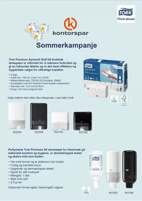 Kontorspar-katalog i Nittedal | Sommerkampanje | 2025-06-24T00:00:00.000Z - 2025-09-30T00:00:00.000Z