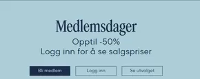 GANT-katalog i Tønsberg | Medlemsdager | 2025-06-24T00:00:00.000Z - 2025-07-08T00:00:00.000Z