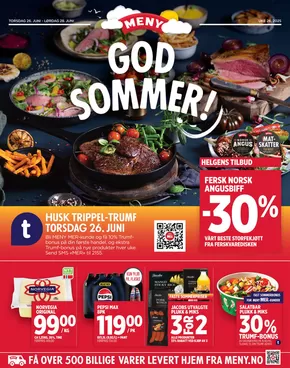 Meny-katalog i Hundvåg | Meny Kundeavis | 2025-06-26T00:00:00.000Z - 2025-06-28T00:00:00.000Z