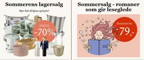 Bokklubben-katalog i Trondheim | Sommerens lagersalg | 2025-06-26T00:00:00.000Z - 2025-07-10T00:00:00.000Z