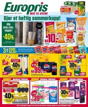 Europris-katalog i Vestby | Europris DM 27-25 MYBRING | 2025-06-30T00:00:00.000Z - 2025-07-05T00:00:00.000Z