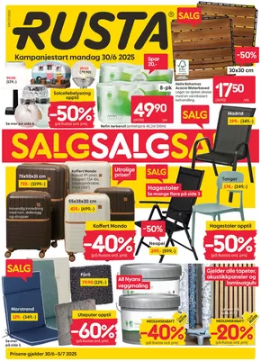 Rusta-katalog | Rusta Kundeavis | 2025-06-30T00:00:00.000Z - 2025-07-05T00:00:00.000Z