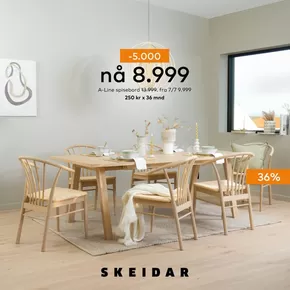 Skeidar-katalog i Trondheim | Topptilbud for alle kunder | 2025-07-01T00:00:00.000Z - 2025-07-15T00:00:00.000Z