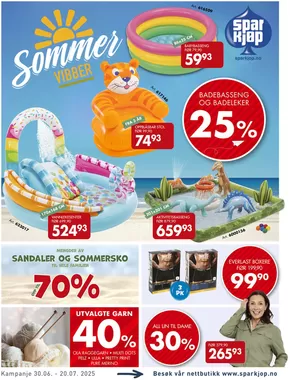 Sparkjøp-katalog i Drammen | Sparkjøp Kundeavis | 2025-06-30T00:00:00.000Z - 2025-07-20T00:00:00.000Z