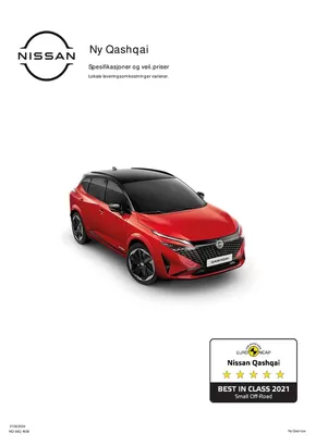 Nissan-katalog i Gol | Nye Nissan Qashqai | 2024-07-03T00:00:00.000Z - 2025-07-03T00:00:00.000Z