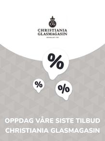 Christiania Glasmagasin-katalog i Oslo | Tilbud Christiania Glasmagasin | 2023-10-24T00:00:00.000Z - 2025-11-21T00:00:00.000Z